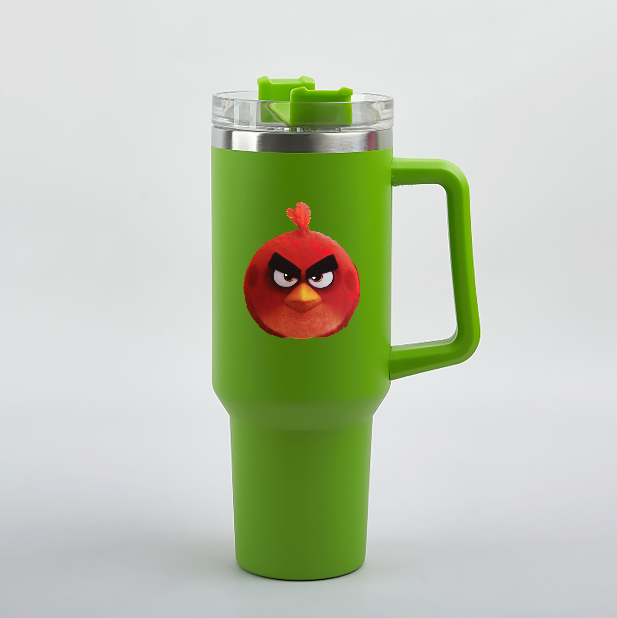 （画像用） Angry Birds アングリーバード 1200mL車用タンブラー（カラープリント）